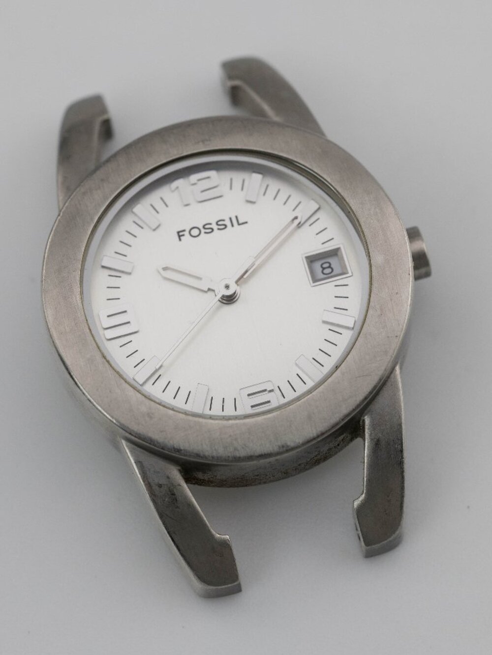 Fossil JR-8605 Day-Date Quartz Analog Men's Watch New Battery